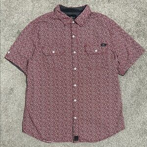 Y2K Marc Ecko Patterned Button Down